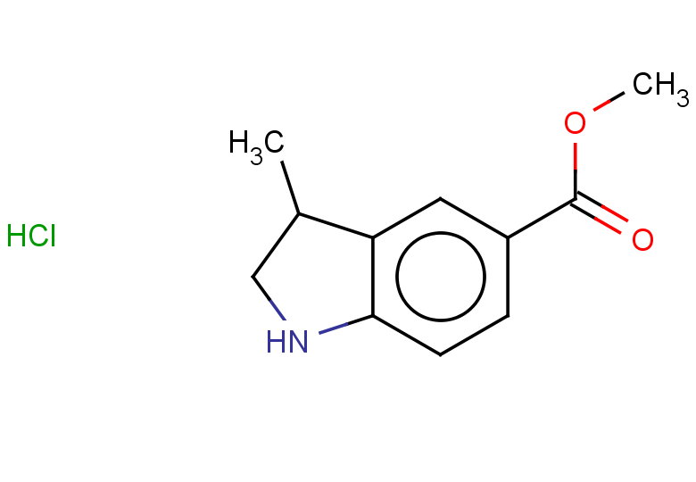 methyl 3-methyl-2,3-dihydro-1H-indole-5-carboxylate hydrochloride