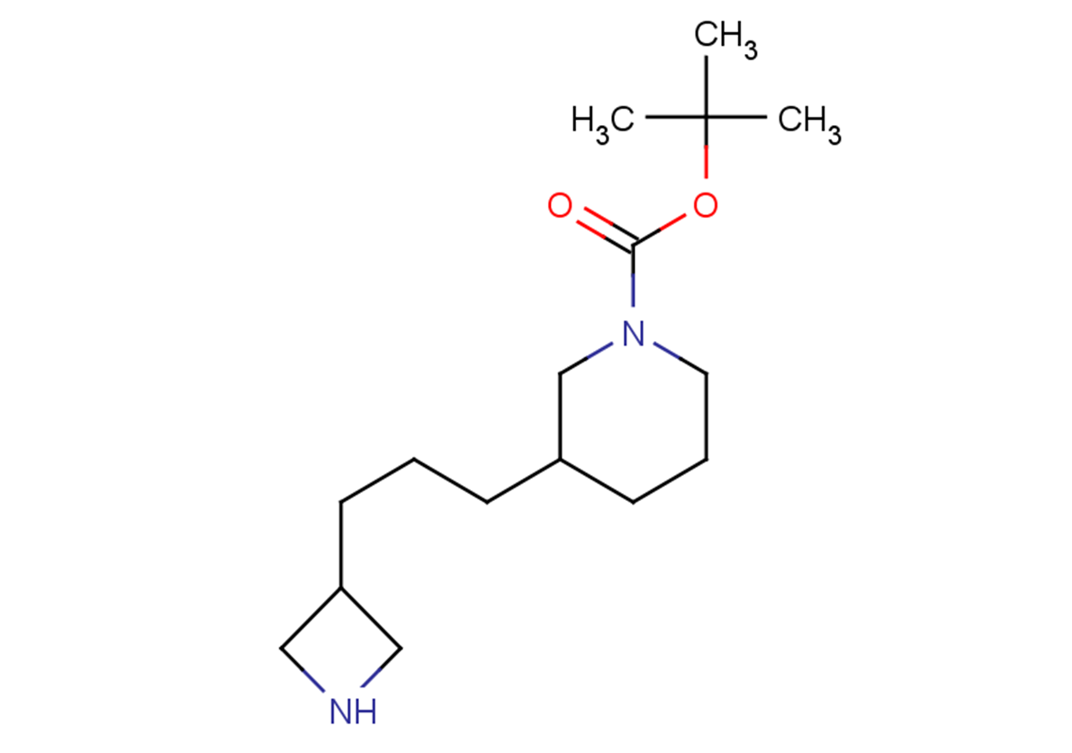 tert-butyl 3-[3-(azetidin-3-yl)propyl]piperidine-1-carboxylate