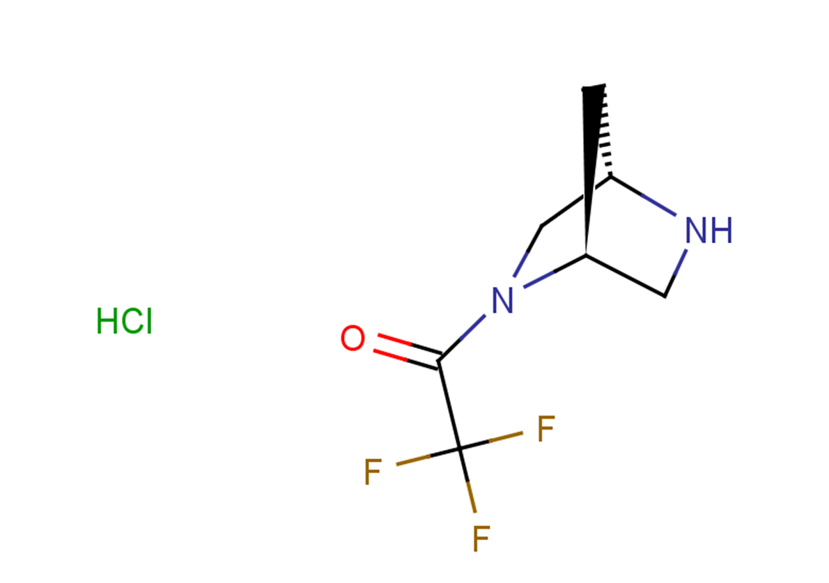 1-[(1S,4S)-2,5-diazabicyclo[2.2.1]heptan-2-yl]-2,2,2-trifluoroethan-1-one hydrochloride