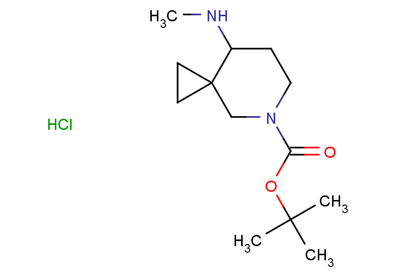 tert-butyl 8-(methylamino)-5-azaspiro[2.5]octane-5-carboxylate hydrochloride