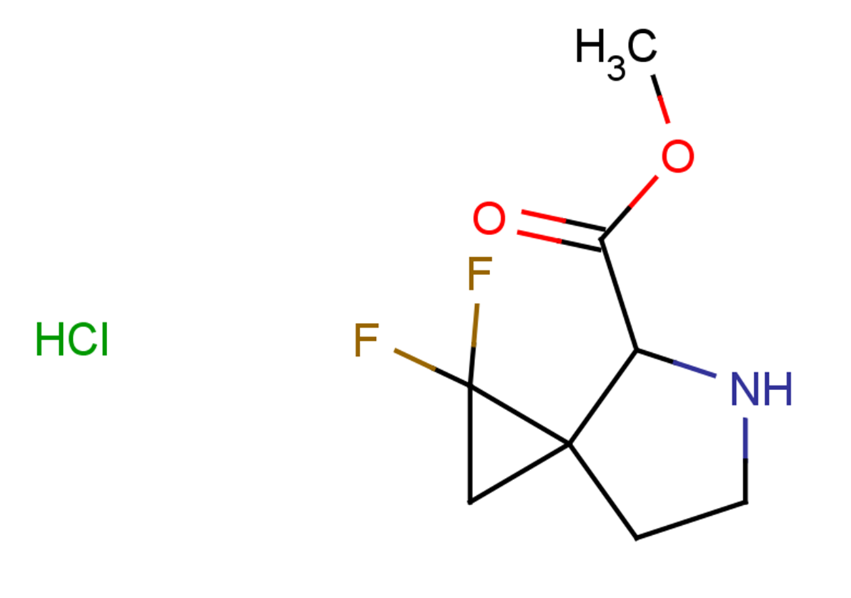 methyl 1,1-difluoro-5-azaspiro[2.4]heptane-4-carboxylate hydrochloride
