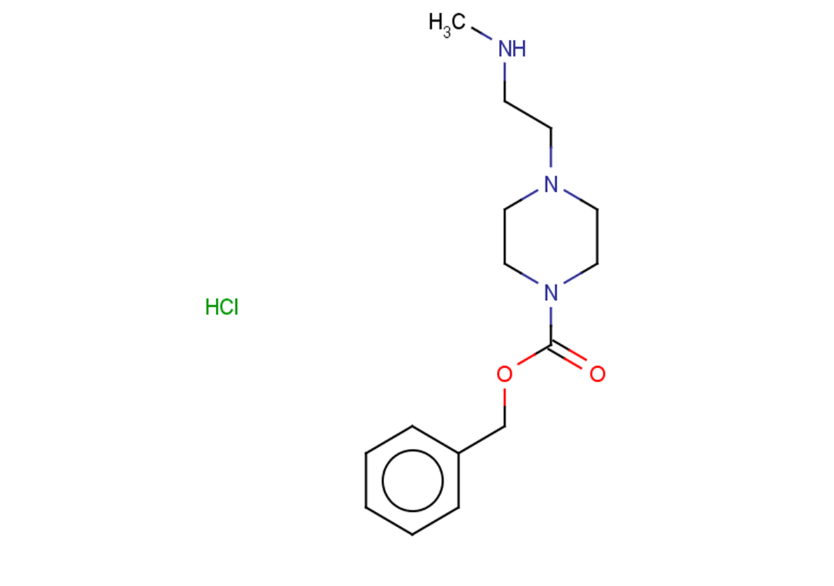 benzyl 4-[2-(methylamino)ethyl]piperazine-1-carboxylate hydrochloride