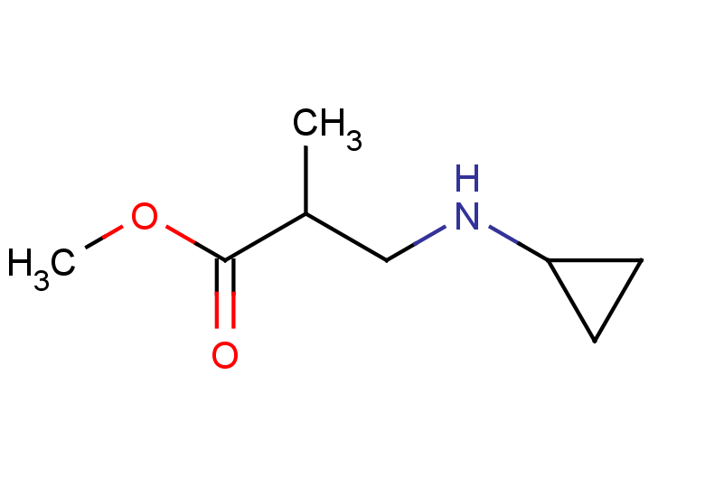 methyl 3-(cyclopropylamino)-2-methylpropanoate