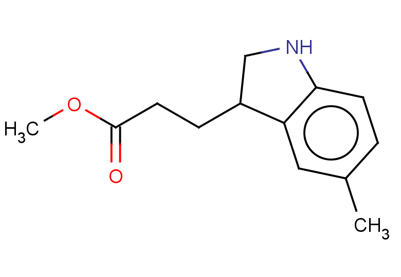 methyl 3-(5-methyl-2,3-dihydro-1H-indol-3-yl)propanoate