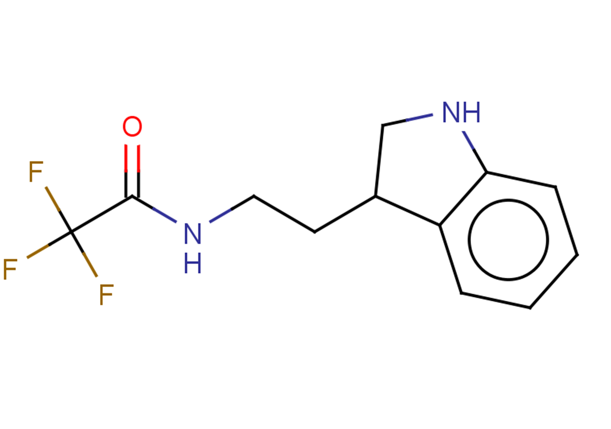 N-[2-(2,3-dihydro-1H-indol-3-yl)ethyl]-2,2,2-trifluoroacetamide