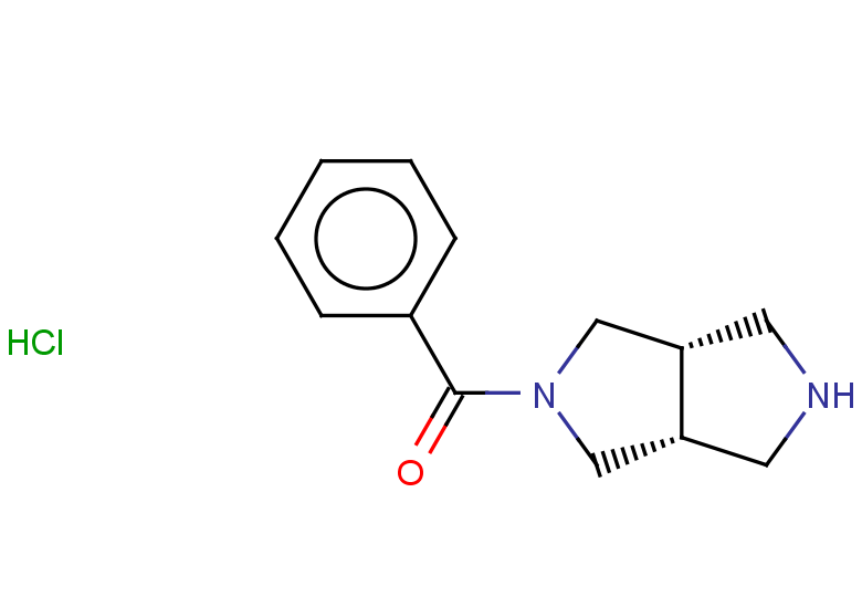 2-benzoyl-octahydropyrrolo[3,4-c]pyrrole hydrochloride, cis