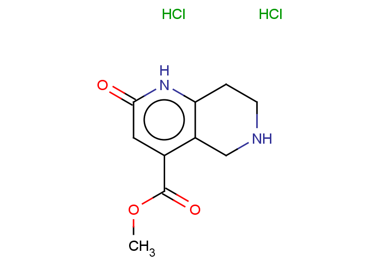 methyl 2-oxo-1,2,5,6,7,8-hexahydro-1,6-naphthyridine-4-carboxylate dihydrochloride