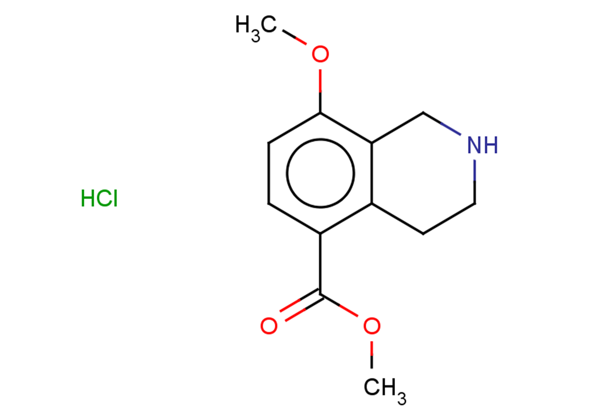 methyl 8-methoxy-1,2,3,4-tetrahydroisoquinoline-5-carboxylate hydrochloride