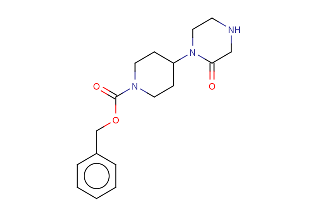 benzyl 4-(2-oxopiperazin-1-yl)piperidine-1-carboxylate