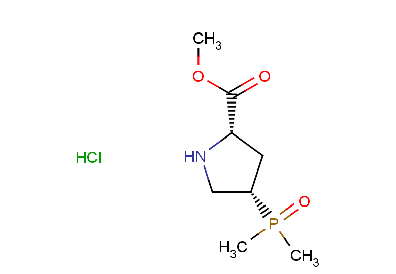 rac-methyl (2R,4R)-4-(dimethylphosphoryl)pyrrolidine-2-carboxylate hydrochloride