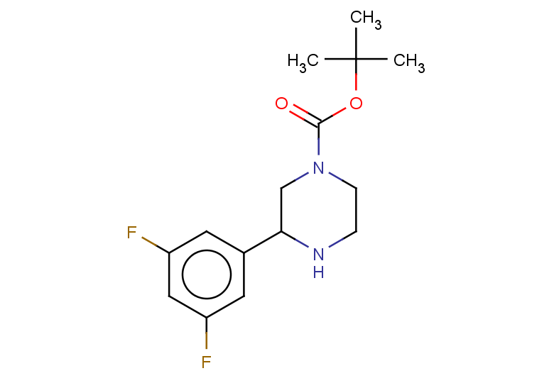 tert-butyl 3-(3,5-difluorophenyl)piperazine-1-carboxylate