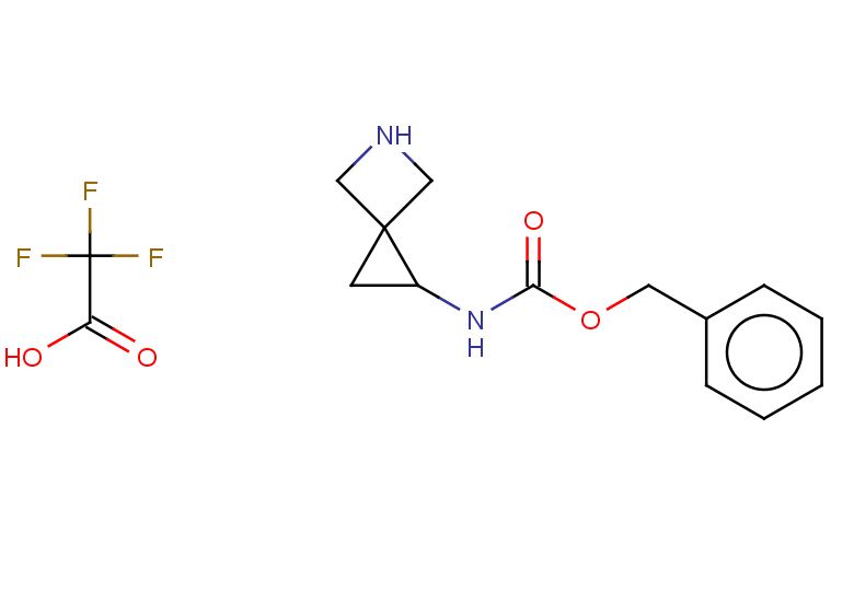 benzyl N-{5-azaspiro[2.3]hexan-1-yl}carbamate, trifluoroacetic acid