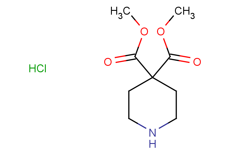 4,4-dimethyl piperidine-4,4-dicarboxylate hydrochloride