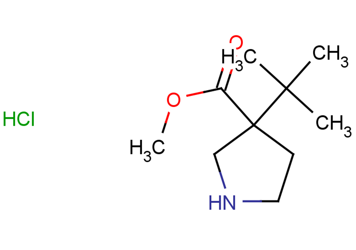 methyl 3-tert-butylpyrrolidine-3-carboxylate hydrochloride