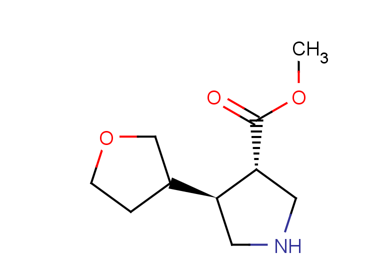 rac-methyl (3R,4R)-4-(oxolan-3-yl)pyrrolidine-3-carboxylate