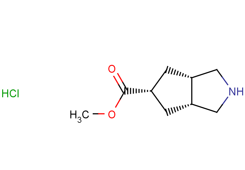 rac-methyl (3aR,5S,6aS)-octahydrocyclopenta[c]pyrrole-5-carboxylate hydrochloride