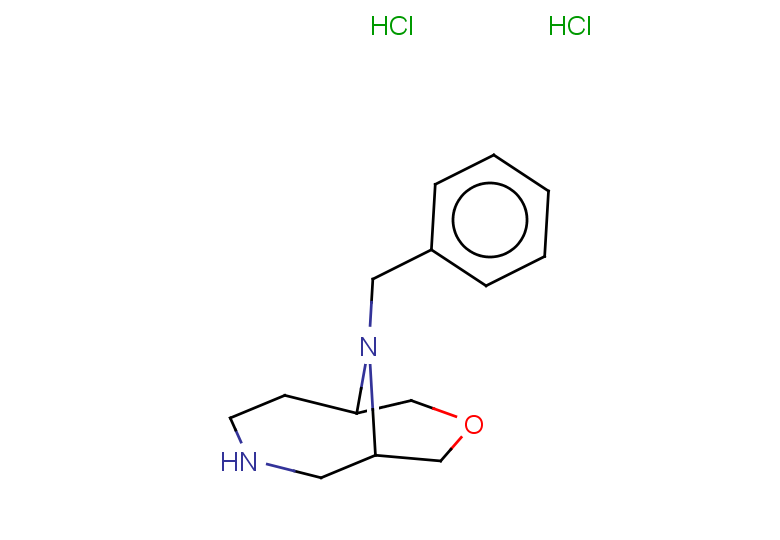 10-benzyl-8-oxa-3,10-diazabicyclo[4.3.1]decane dihydrochloride