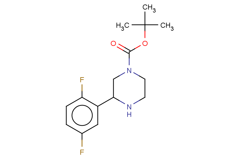 tert-butyl 3-(2,5-difluorophenyl)piperazine-1-carboxylate