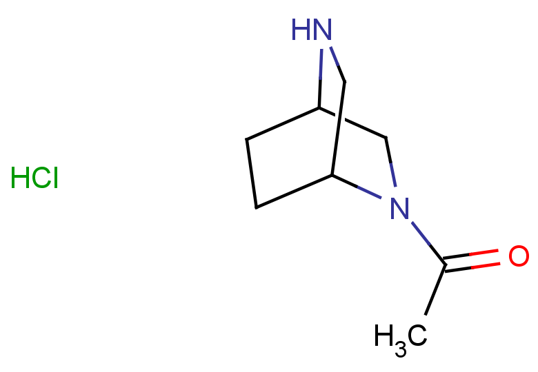 1-{2,5-diazabicyclo[2.2.2]octan-2-yl}ethan-1-one hydrochloride