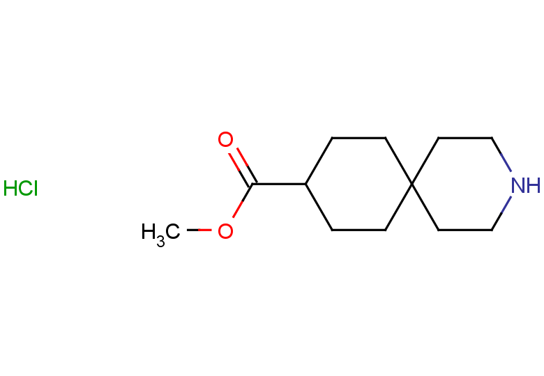 methyl 3-azaspiro[5.5]undecane-9-carboxylate hydrochloride