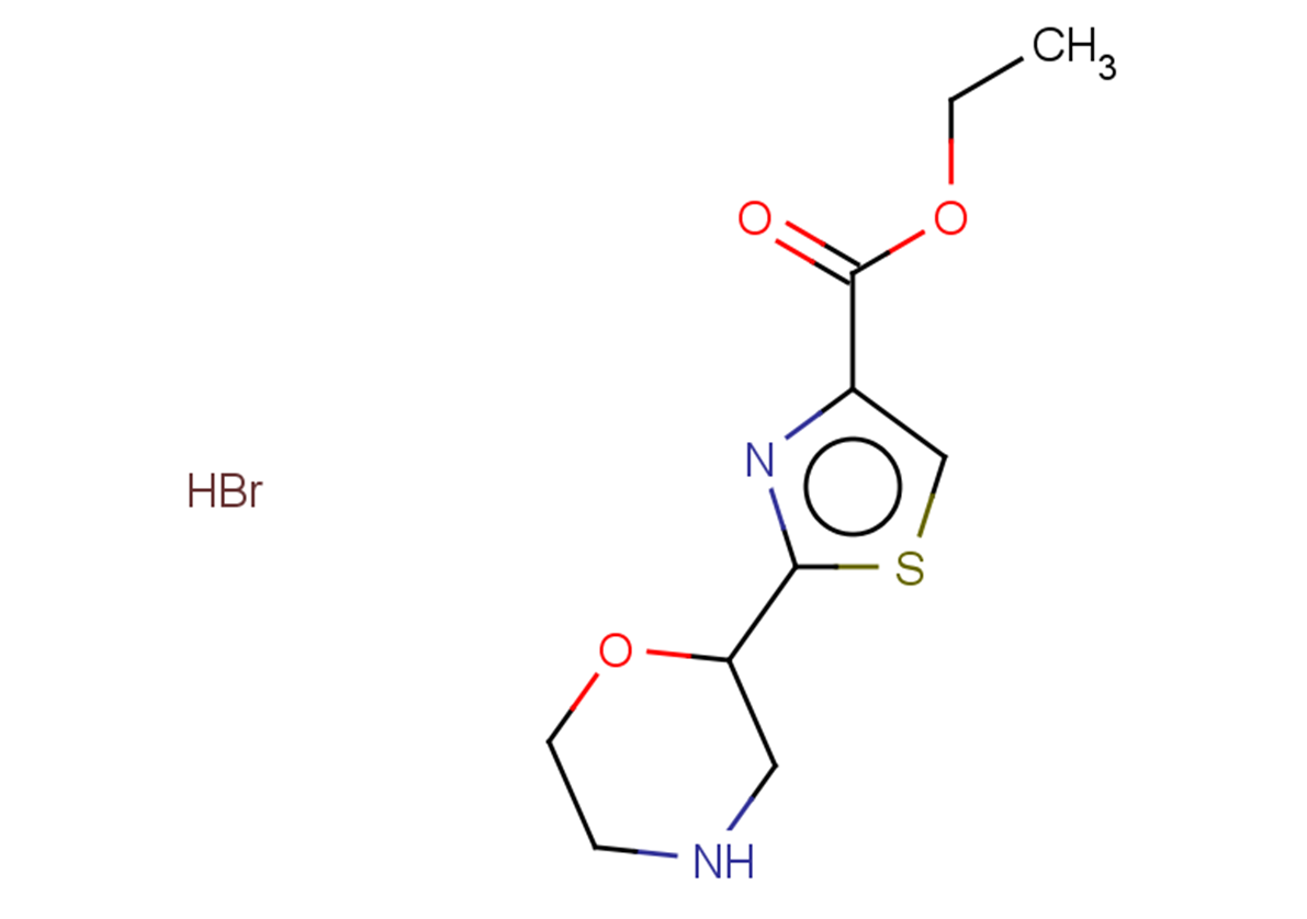 ethyl 2-(morpholin-2-yl)-1,3-thiazole-4-carboxylate hydrobromide