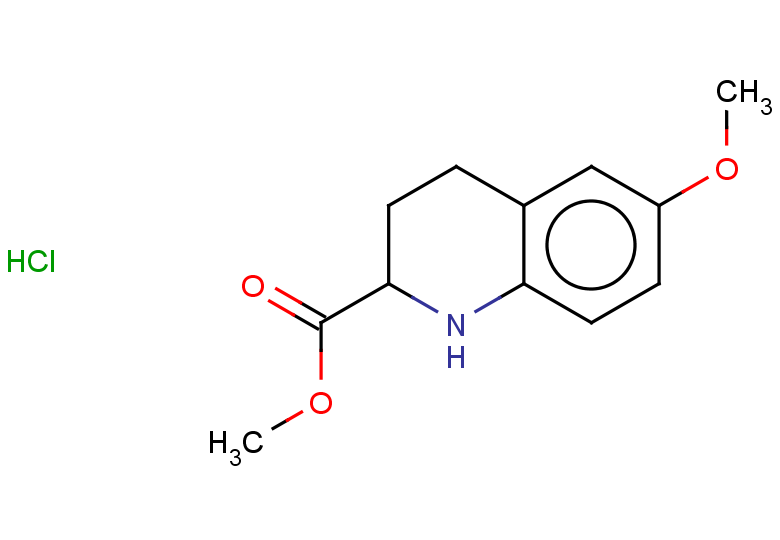 methyl 6-methoxy-1,2,3,4-tetrahydroquinoline-2-carboxylate hydrochloride