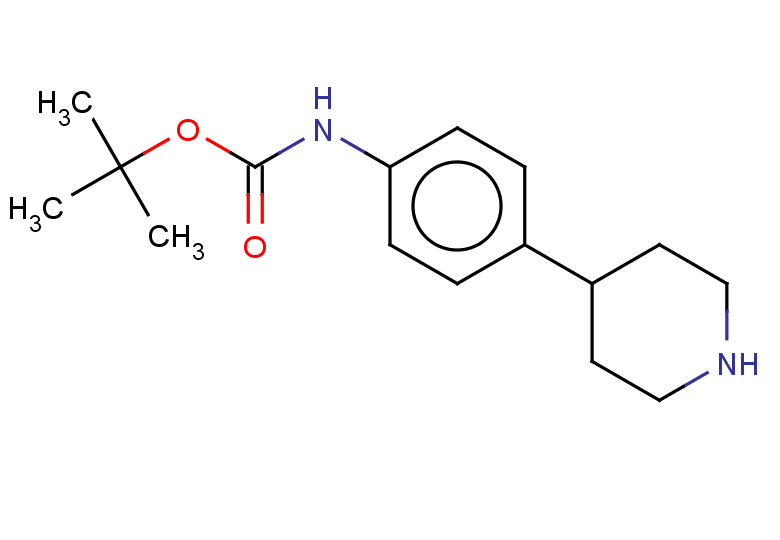 tert-butyl N-[4-(piperidin-4-yl)phenyl]carbamate