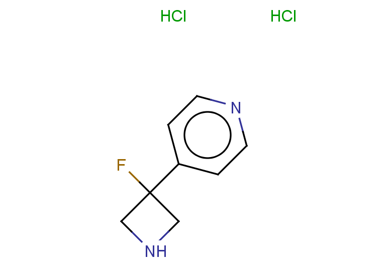 4-(3-fluoroazetidin-3-yl)pyridine dihydrochloride