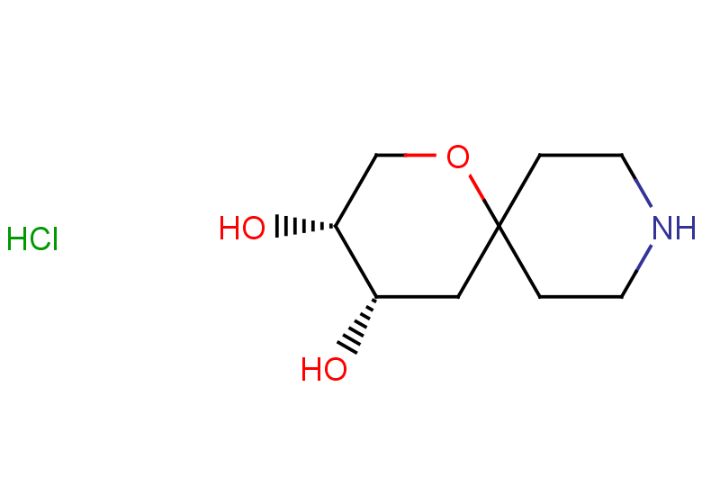 rac-(3R,4S)-1-oxa-9-azaspiro[5.5]undecane-3,4-diol hydrochloride, cis