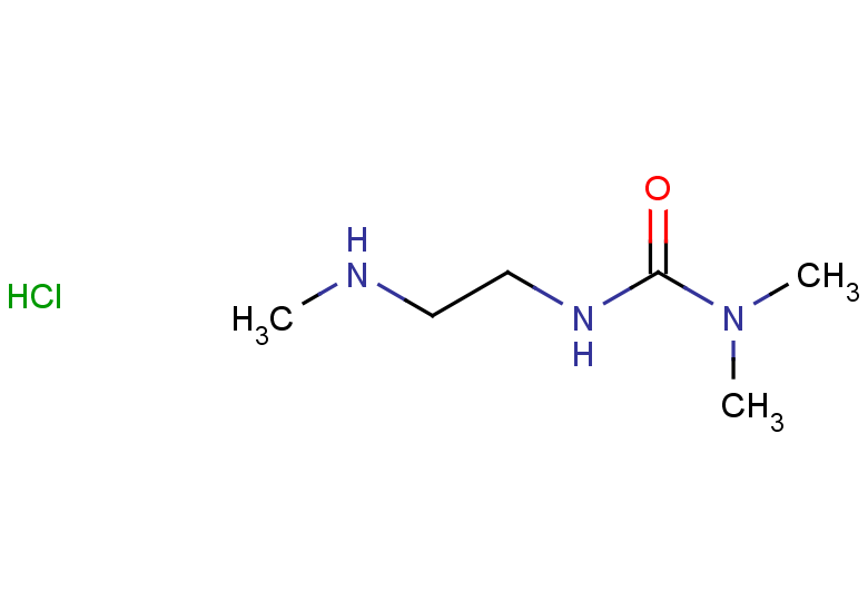 1,1-dimethyl-3-[2-(methylamino)ethyl]urea hydrochloride