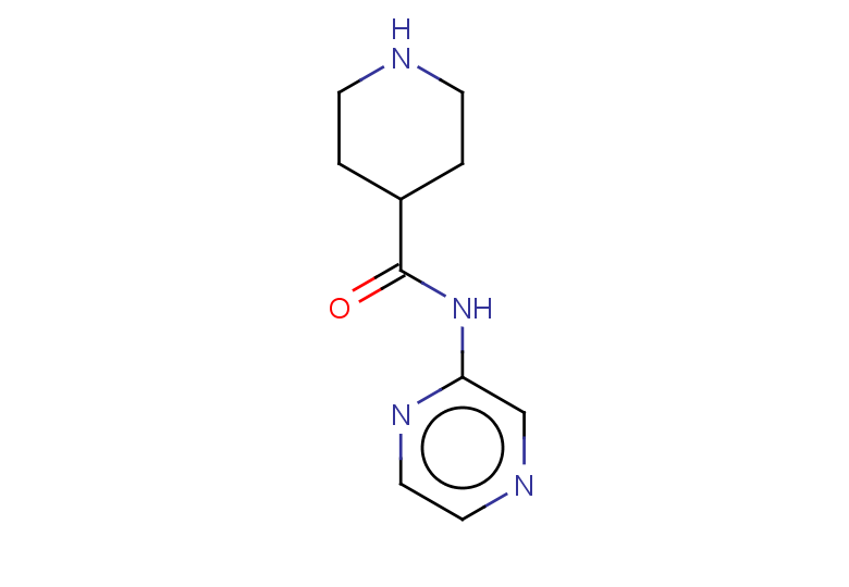 N-(pyrazin-2-yl)piperidine-4-carboxamide