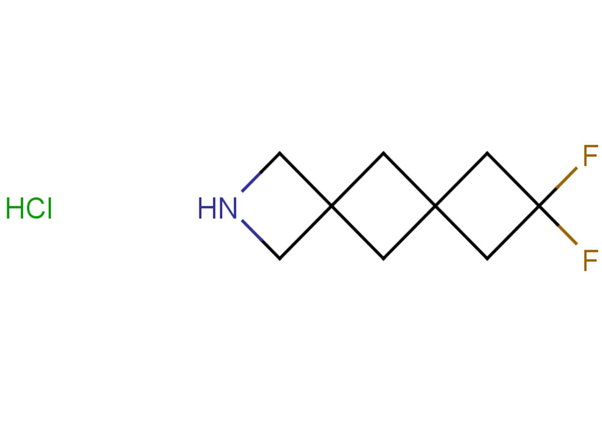 8,8-difluoro-2-azadispiro[3.1.3^{6}.1^{4}]decane hydrochloride