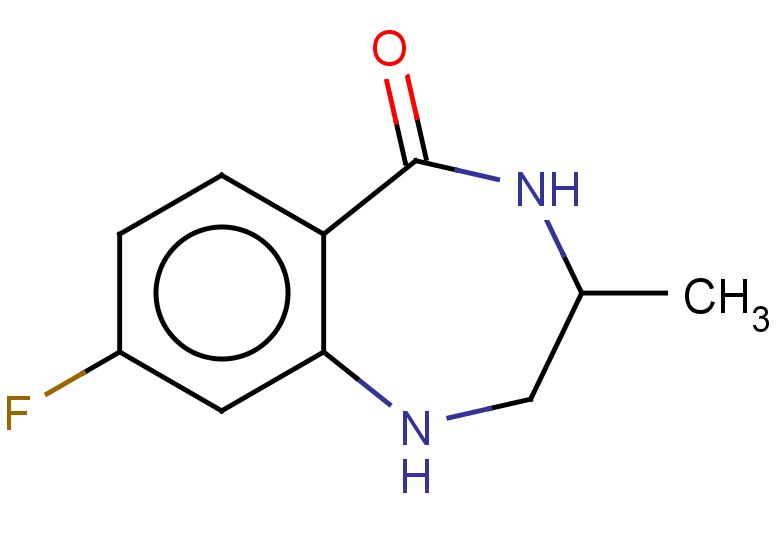 8-fluoro-3-methyl-2,3,4,5-tetrahydro-1H-1,4-benzodiazepin-5-one
