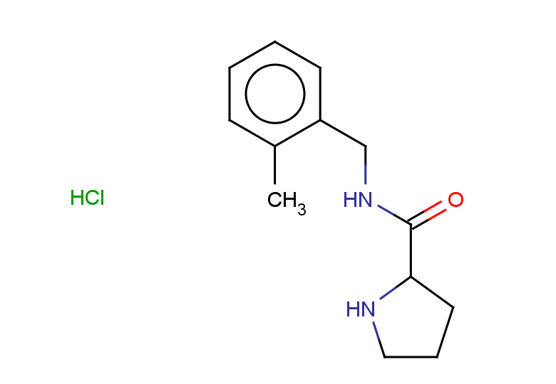 N-[(2-methylphenyl)methyl]pyrrolidine-2-carboxamide hydrochloride