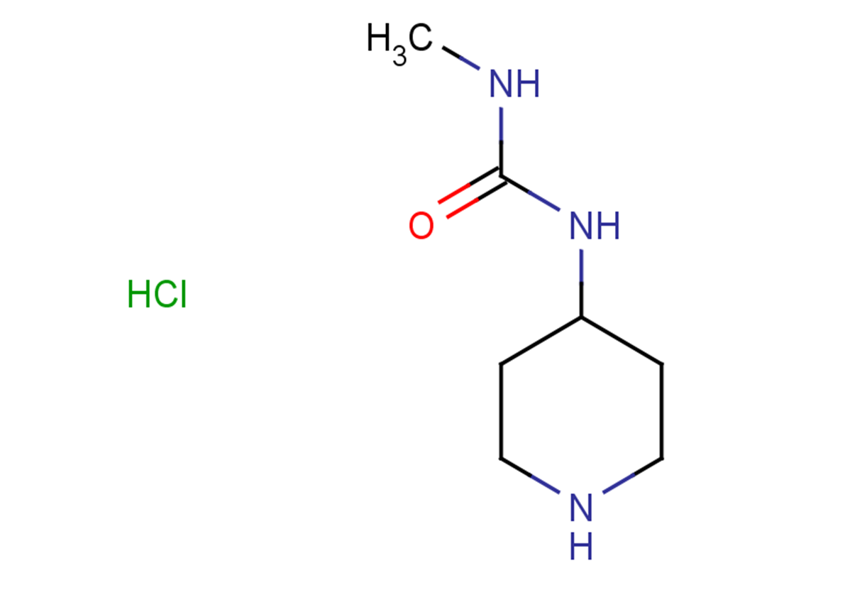 3-methyl-1-(piperidin-4-yl)urea hydrochloride