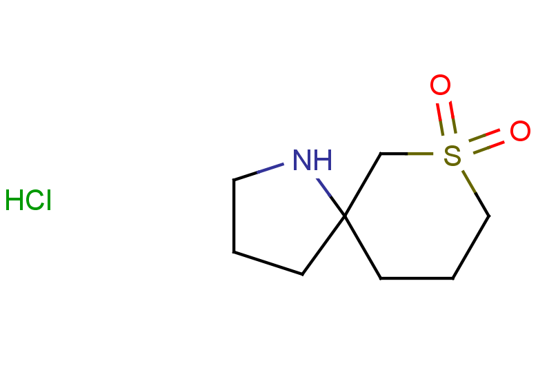 7lambda6-thia-1-azaspiro[4.5]decane-7,7-dione hydrochloride