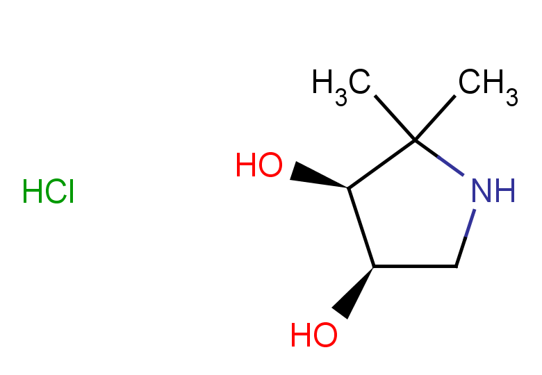 rac-(3R,4S)-2,2-dimethylpyrrolidine-3,4-diol hydrochloride