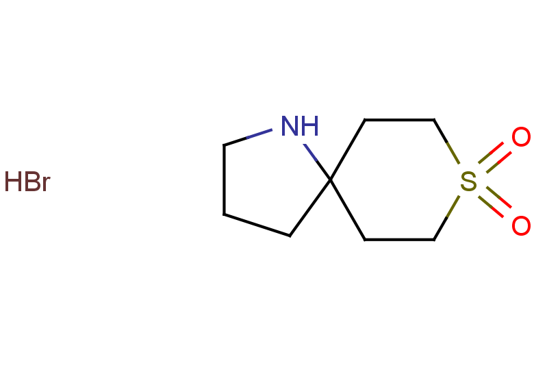 8lambda6-thia-1-azaspiro[4.5]decane-8,8-dione hydrobromide