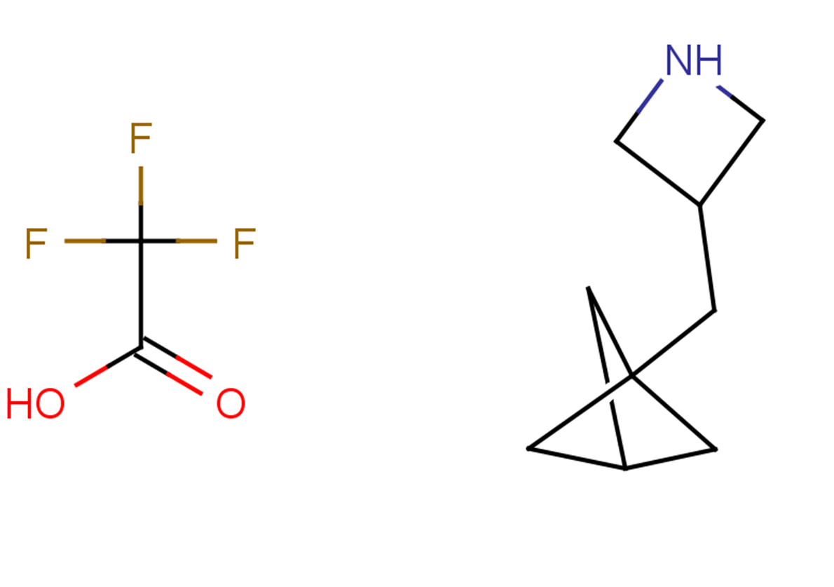 3-({bicyclo[1.1.1]pentan-1-yl}methyl)azetidine, trifluoroacetic acid