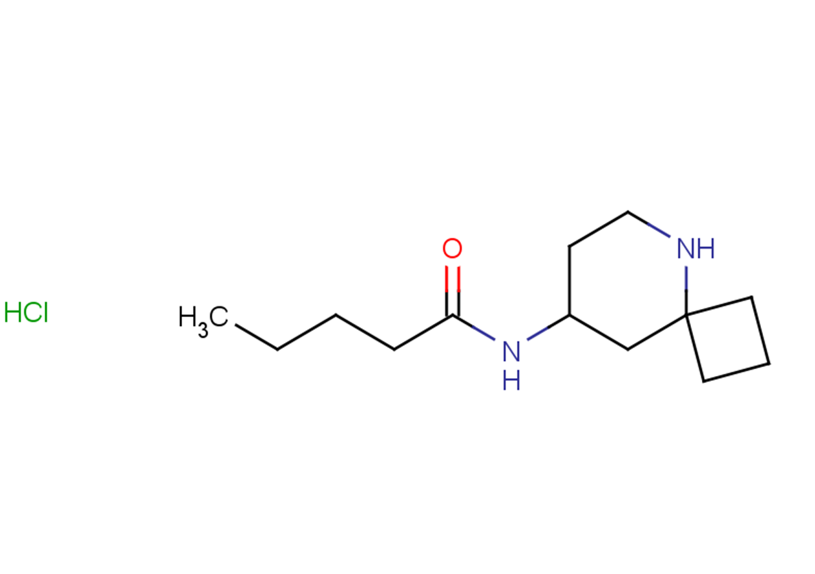 N-{5-azaspiro[3.5]nonan-8-yl}pentanamide hydrochloride