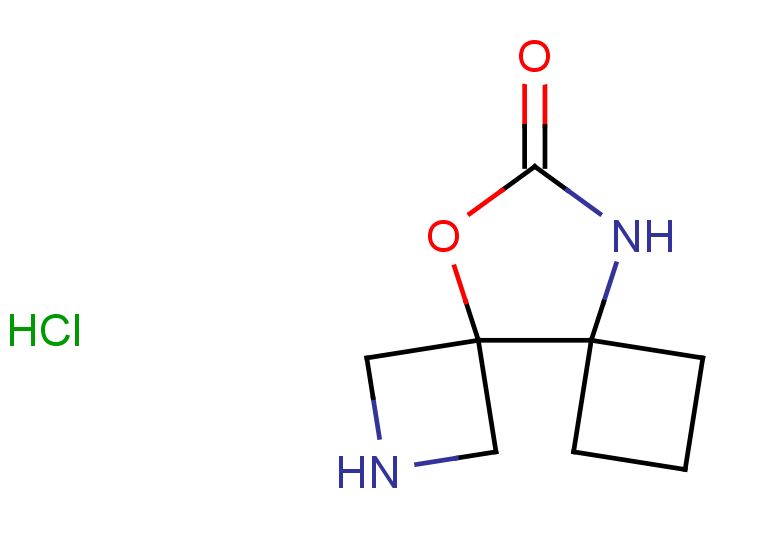 11-oxa-2,9-diazadispiro[3.0.3^{5}.3^{4}]undecan-10-one hydrochloride