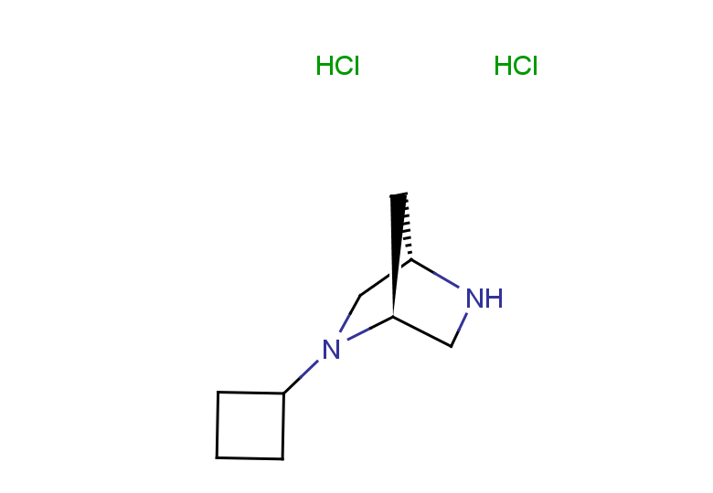 (1S,4S)-2-cyclobutyl-2,5-diazabicyclo[2.2.1]heptane dihydrochloride