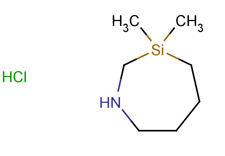 3,3-dimethyl-1,3-azasilepane hydrochloride