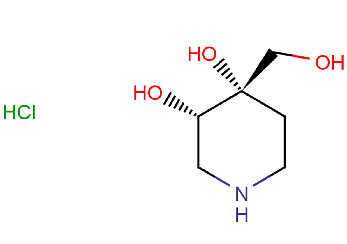 rac-(3R,4R)-4-(hydroxymethyl)piperidine-3,4-diol hydrochloride, cis