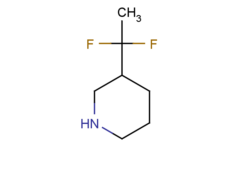 3-(1,1-difluoroethyl)piperidine