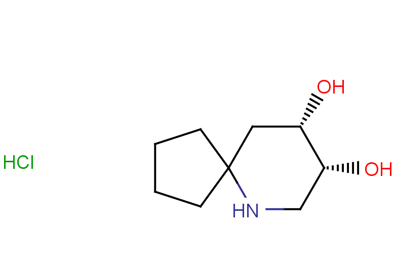 rac-(8R,9S)-6-azaspiro[4.5]decane-8,9-diol hydrochloride, cis