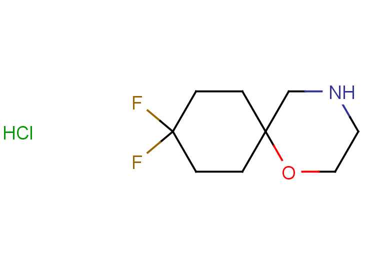 9,9-difluoro-1-oxa-4-azaspiro[5.5]undecane hydrochloride