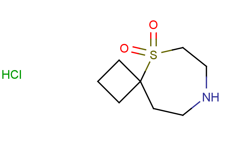 5lambda6-thia-8-azaspiro[3.6]decane-5,5-dione hydrochloride
