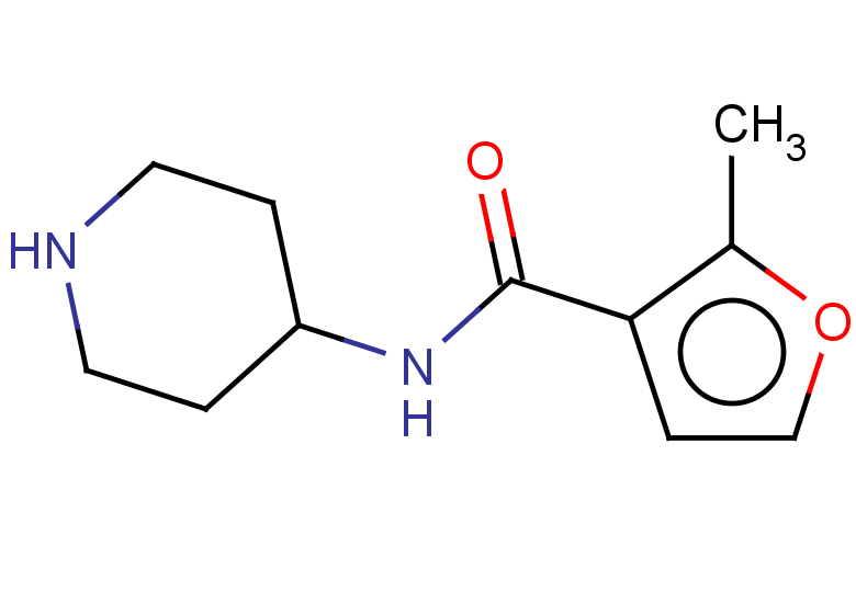2-methyl-N-(piperidin-4-yl)furan-3-carboxamide