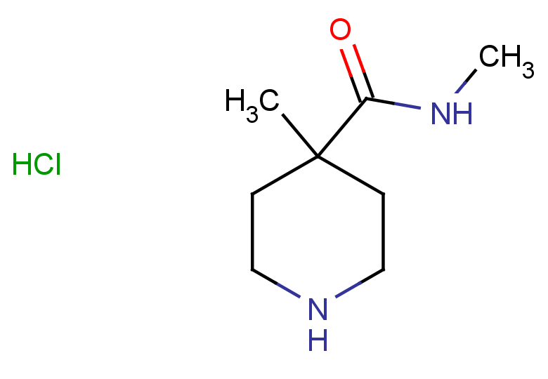 N,4-dimethylpiperidine-4-carboxamide hydrochloride